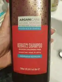 ARGANICA - Keratin shampoo sodium chloride free