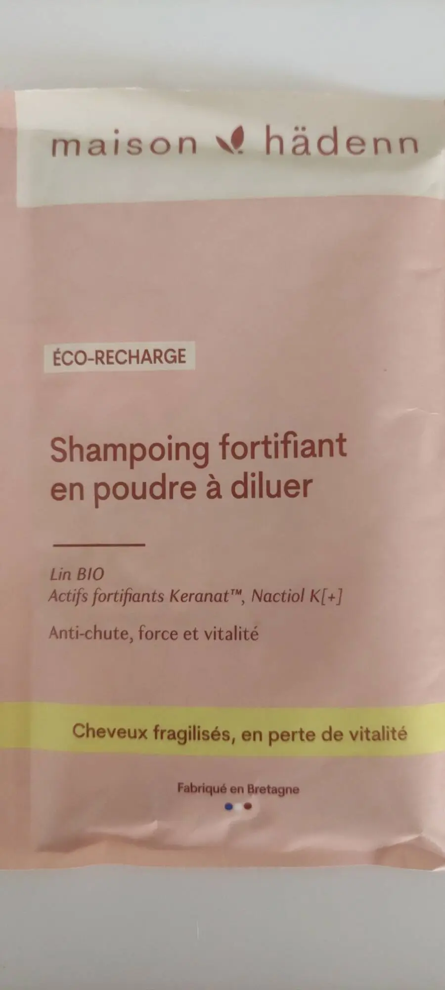 MAISON HÄDENN - Shampooing fortifiant en poudre à diluer 