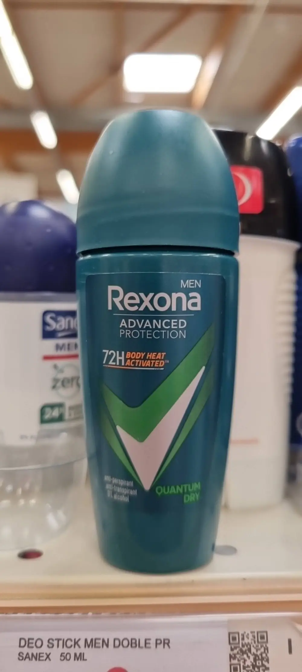 REXONA - Quantum dry - Deo stick men 72h