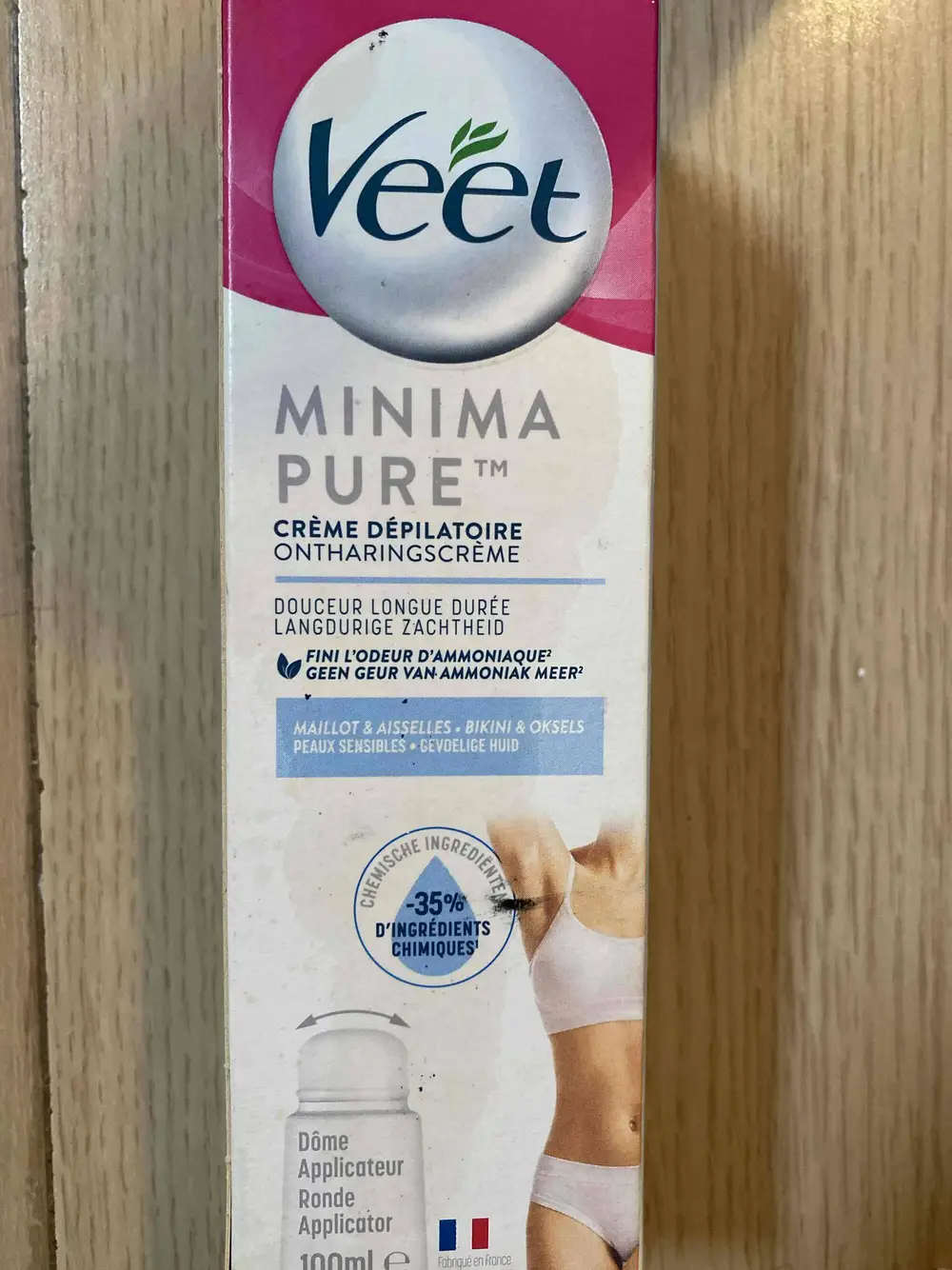 VEET - Minima pure - Crème dépilatoire