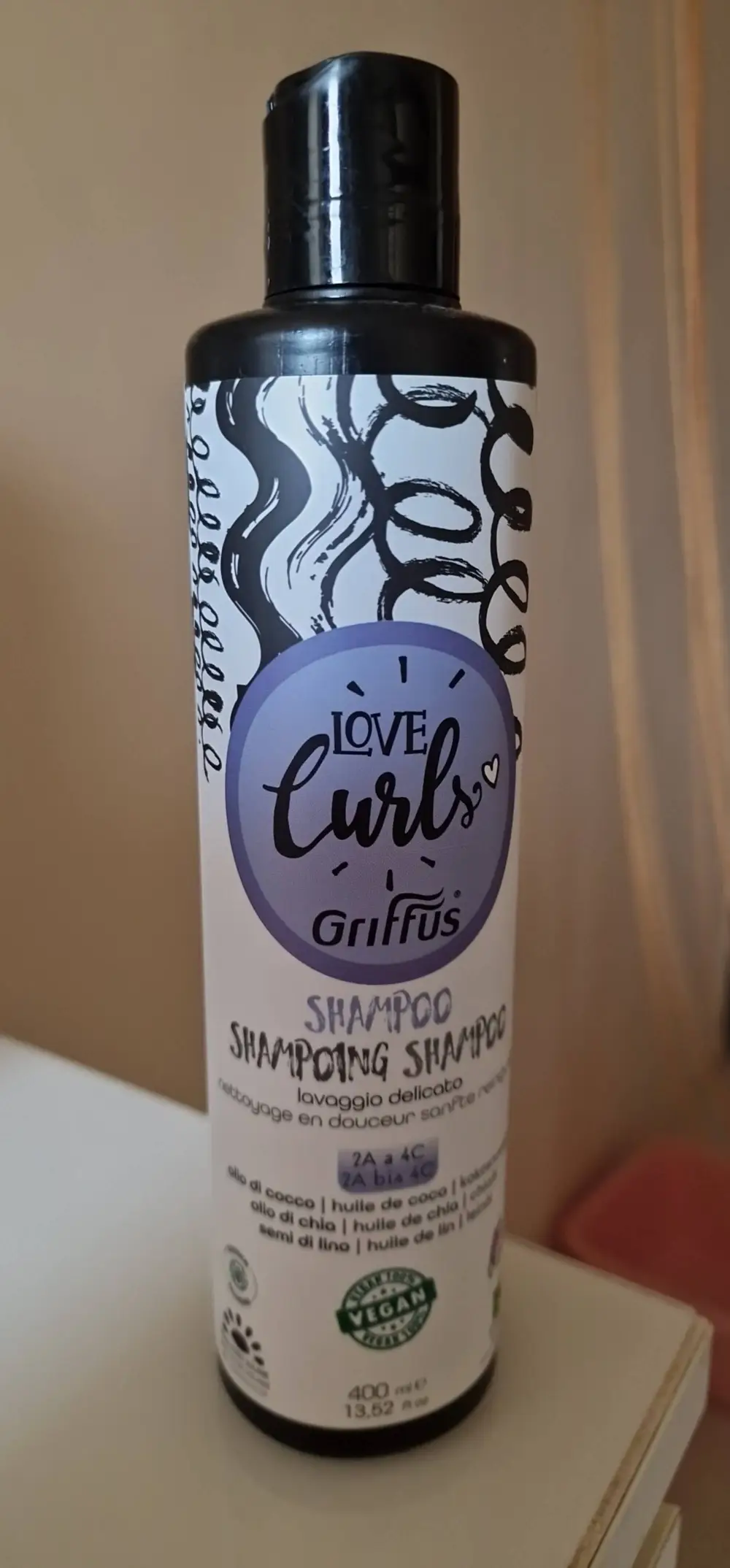 GRIFFUS - Love curls - Shampooing huile de coco