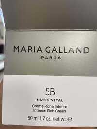 MARIA GALLAND - 5B Nutri’vital - Crème riche intense