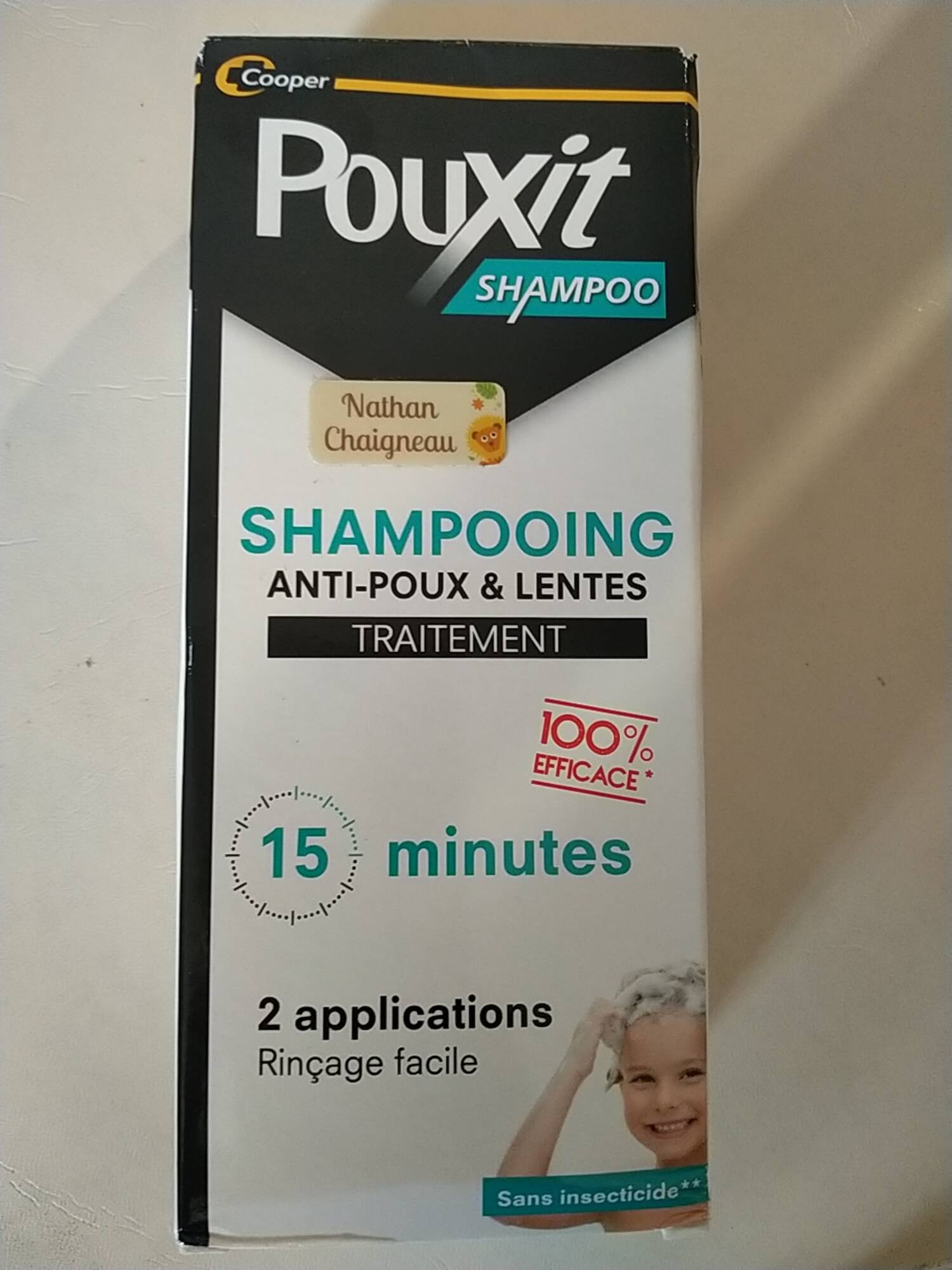 POUXIT - Shampooing anti-poux & lentes