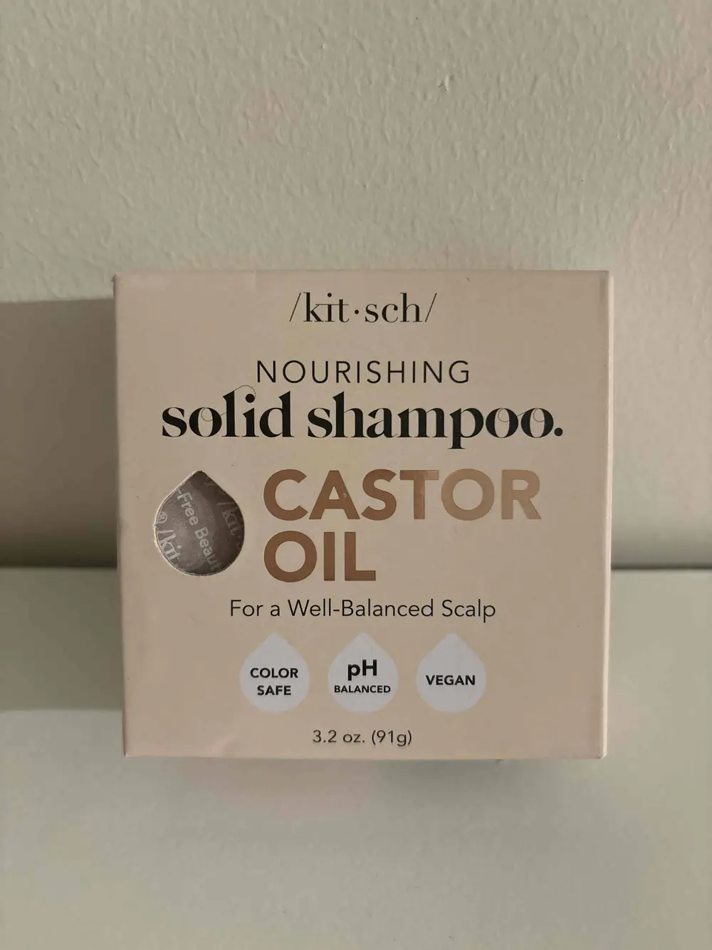 KITSCH - Castor oil - Nourishing solid shampoo