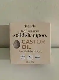 KITSCH - Castor oil - Nourishing solid shampoo