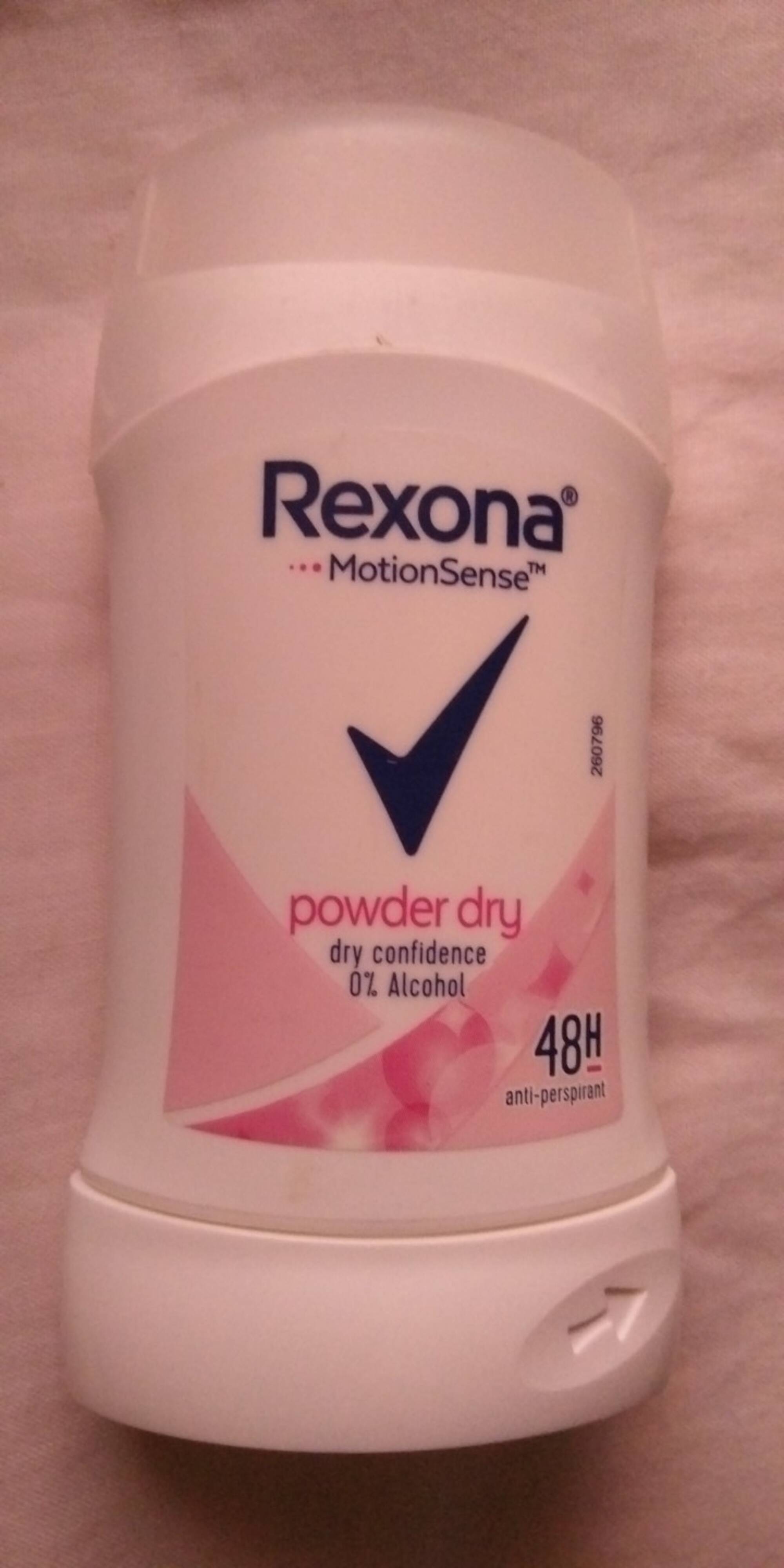 REXONA - Powder dry -  Anti-perspirant 48h