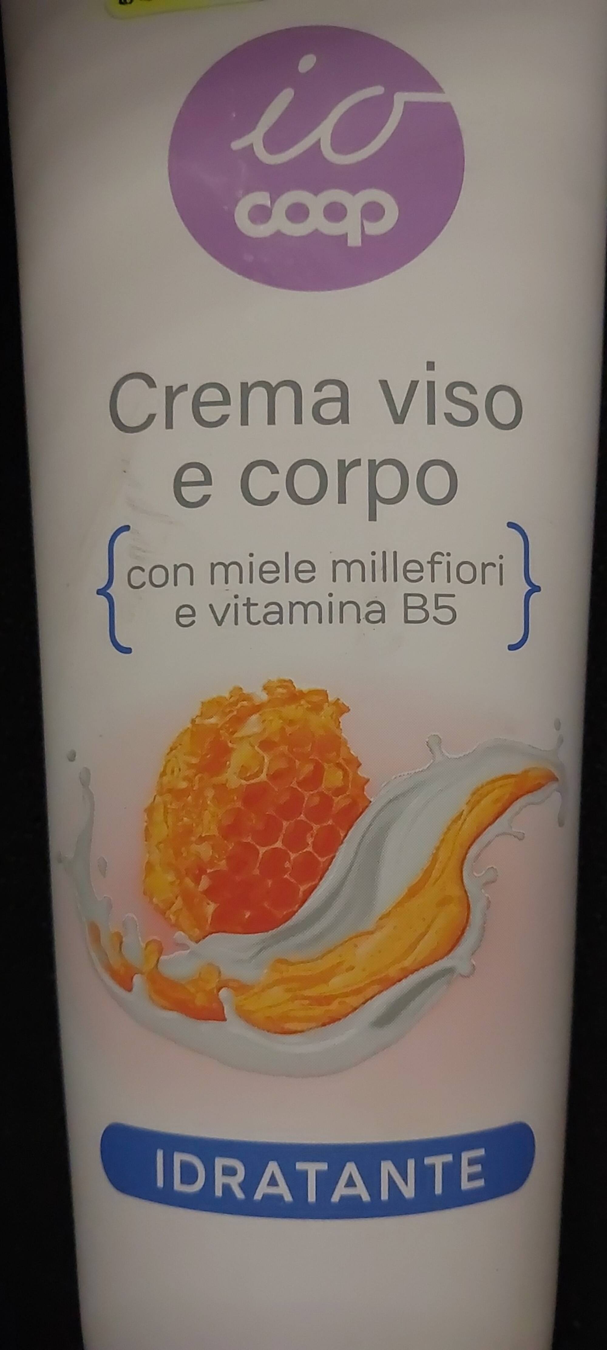 IO COOP - Crema viso e corpo idratante