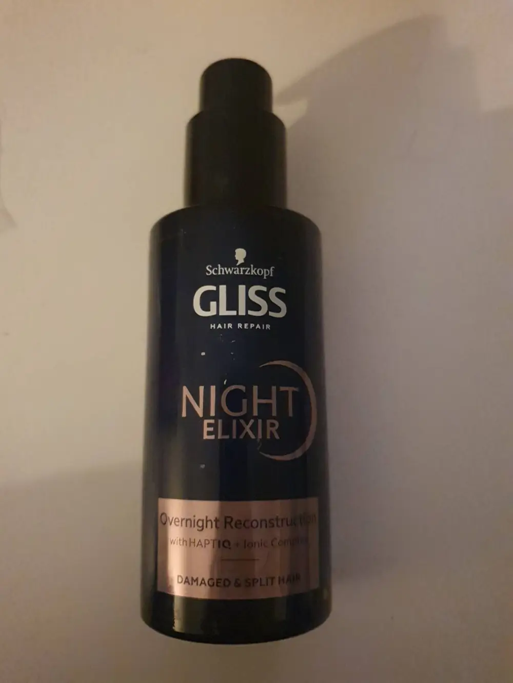 SCHWARZKOPF - Gliss night elixir - Overnight reconstruction