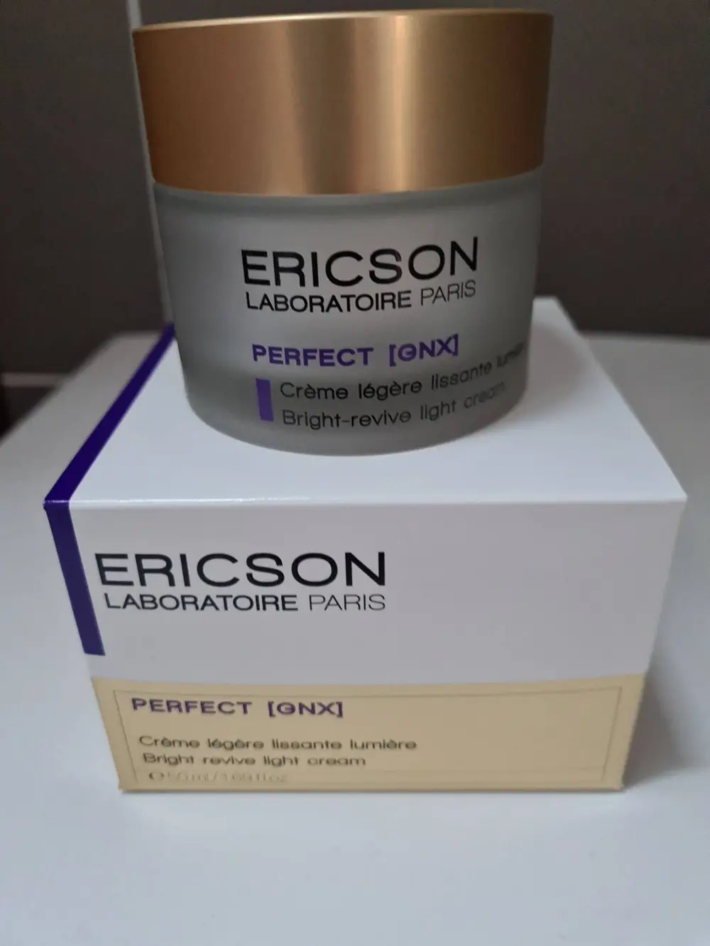 ERICSON LABORATOIRE - Perfect GNX - Crème légère lissante lumière 