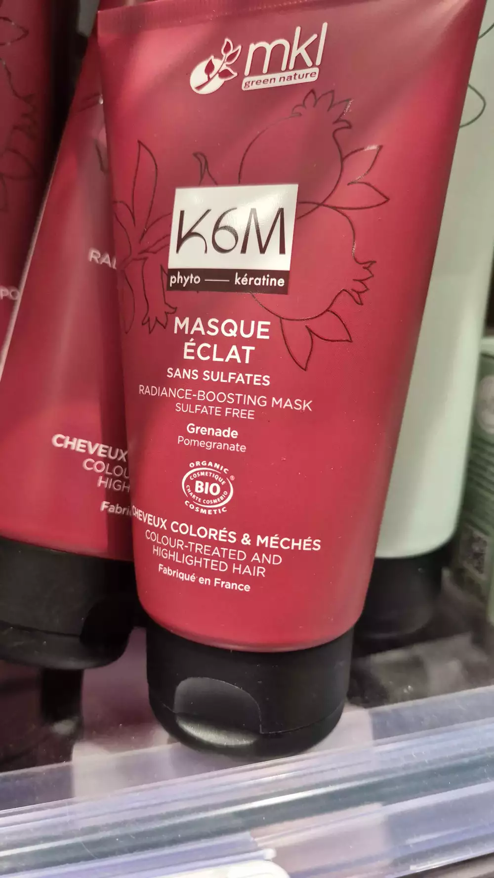 MKL GREEN NATURE - K6m phyto kératine - Masque éclat