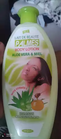 PALMES - Lait de beauté - Body lotion aloe vera & miel