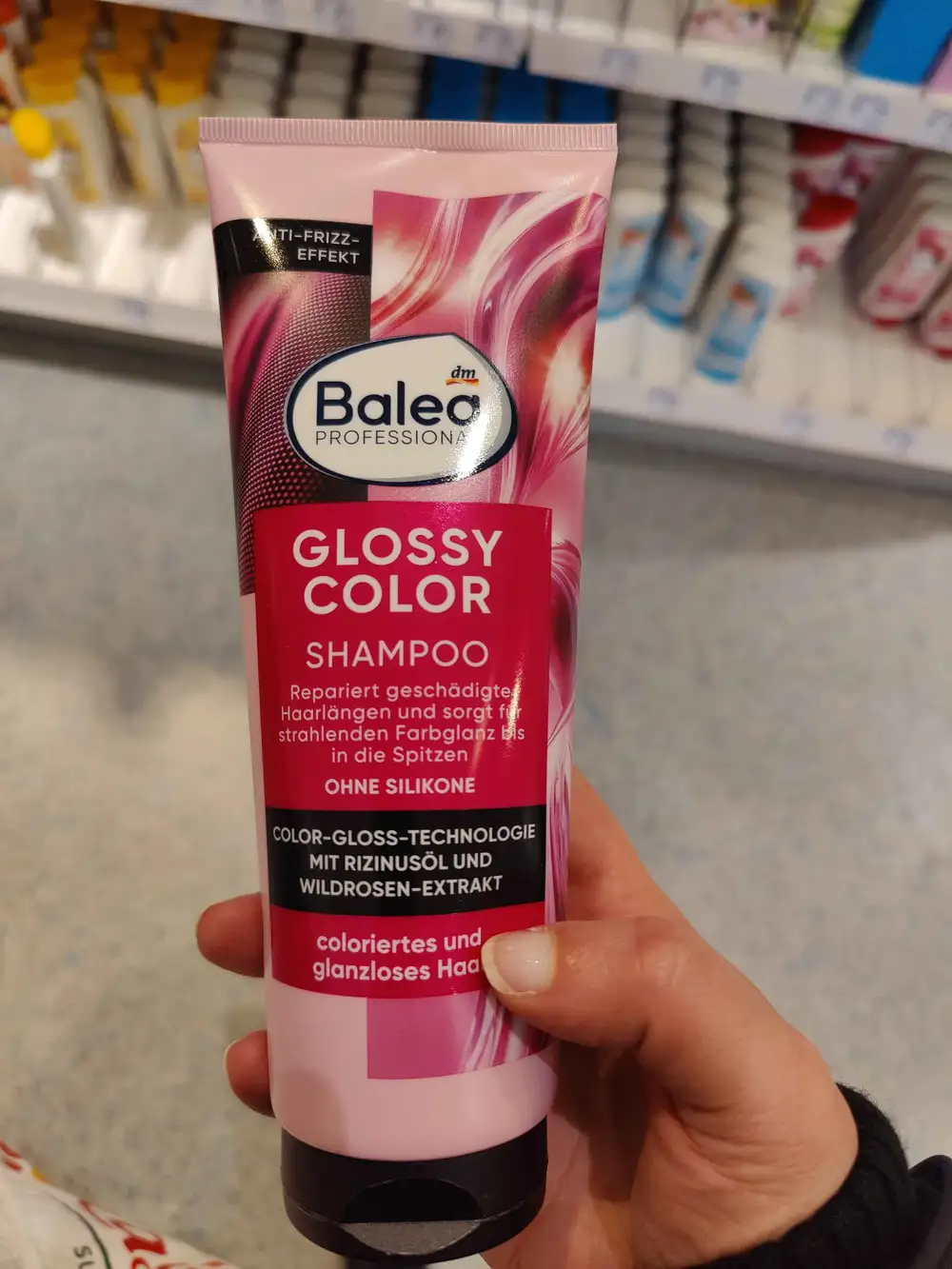 BALEA - DM - Glossy color shampoo 