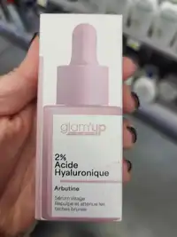 GLAM'UP - 2% Acide hyaluronique arbutine - Sérum visage