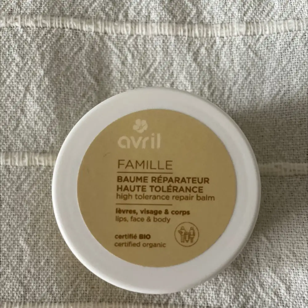AVRIL - Baume réparateur haute tolérance famille