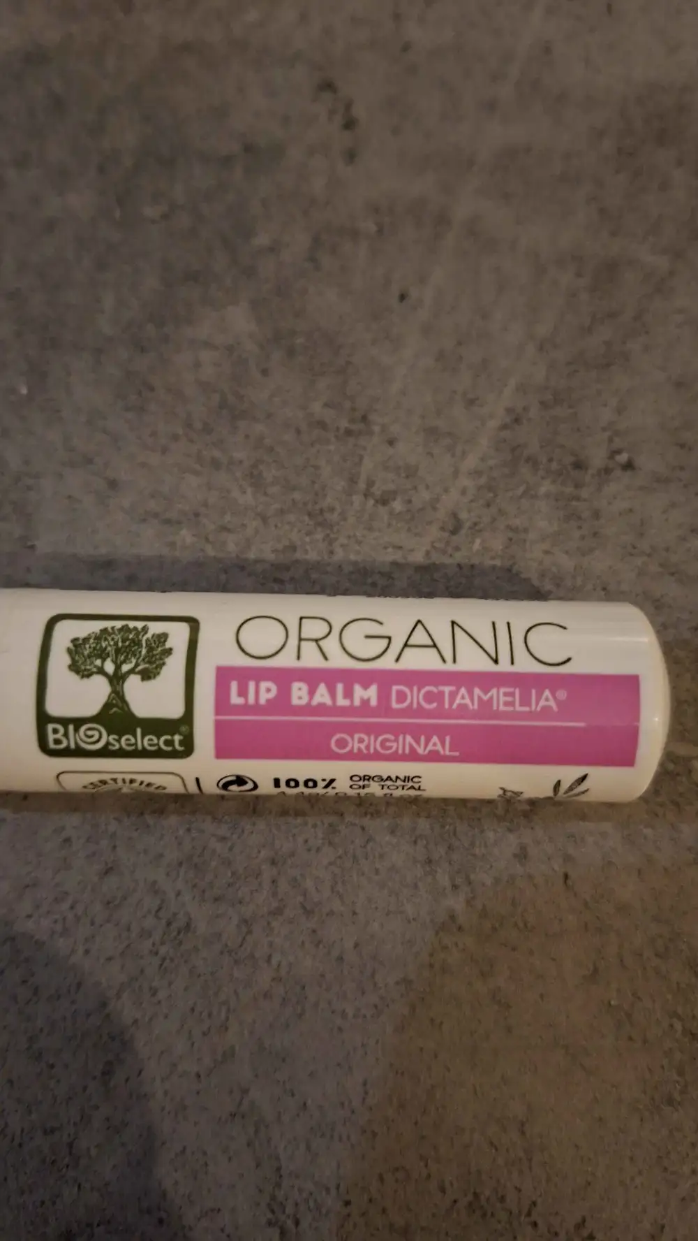 BIOSELECT - Organic - Lip balm dictamelia original