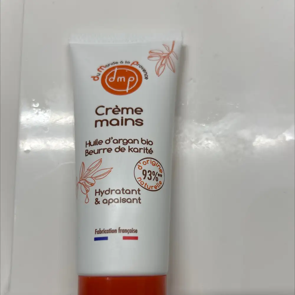 DU MONDE À LA PROVENCE - Crème mains huilde d'argan bio beurre de karité