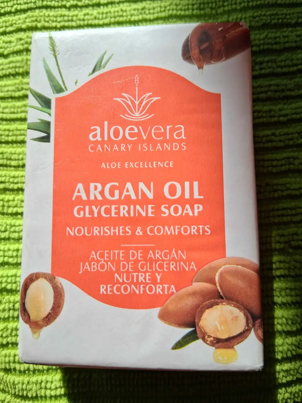 ALOE VERA CANARY ISLANDS - Argan oil glycerine soap