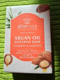 ALOE VERA CANARY ISLANDS - Argan oil glycerine soap