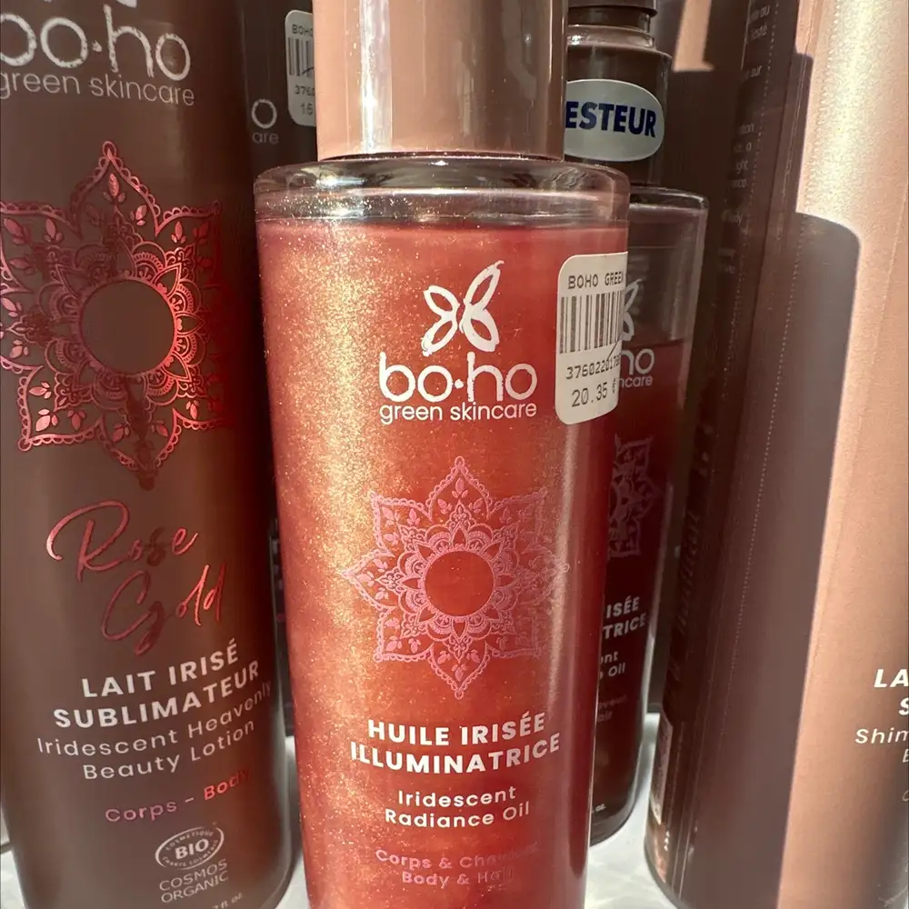 BOHO - Huile irisée illuminatrice 