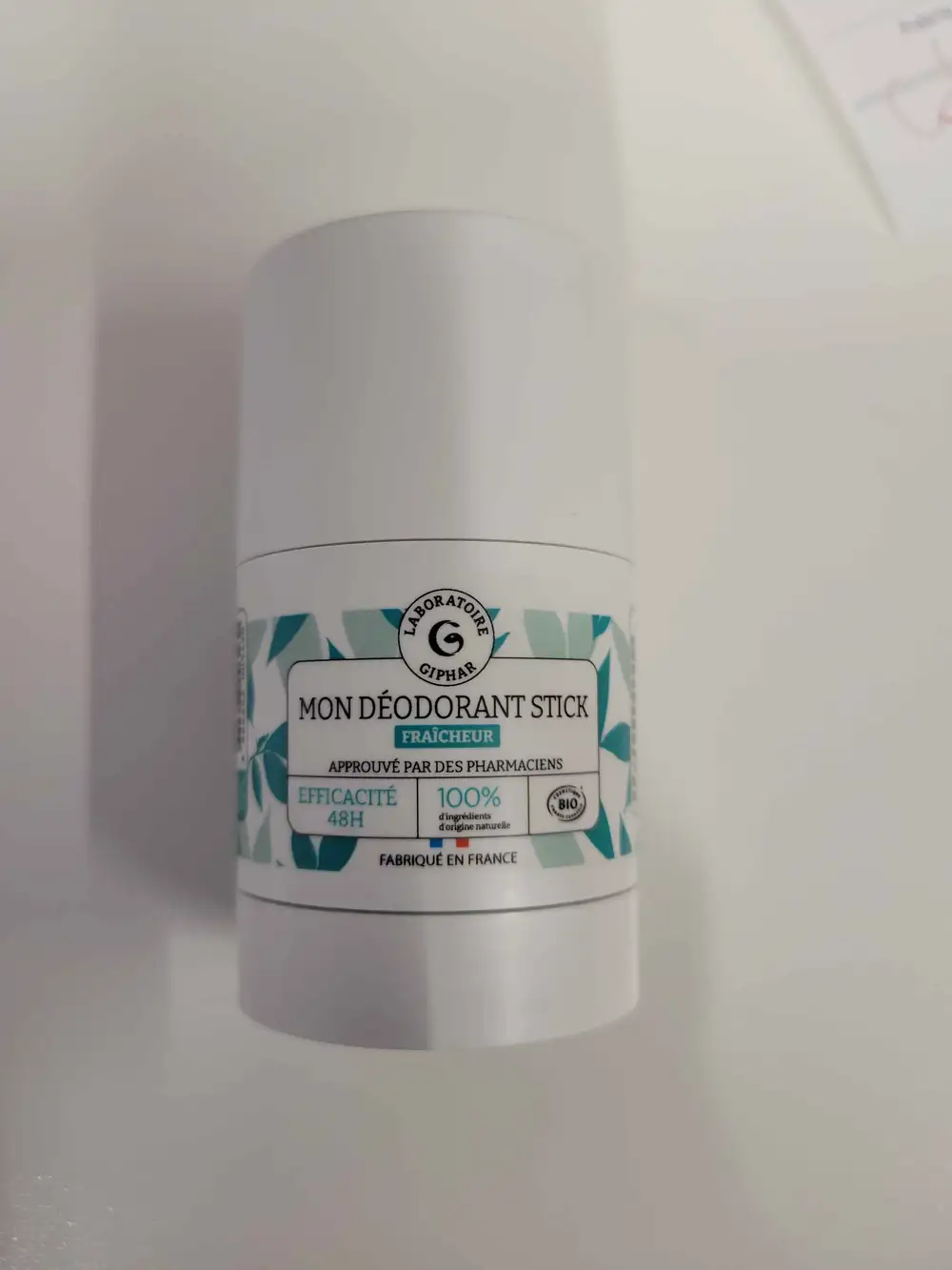 GIPHAR - Mon déodorant stick fraîcheur 48h