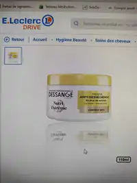 DESSANGE - Nutri extrême - Masque anti-dessèchement