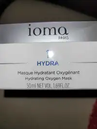 IOMA - 1 Hydra - Masque hydratant oxygénant
