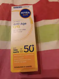 NIVEA SUN - UV Face anti-age Q10 SPF50+