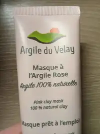 ARGILE DU VELAY - Masque à l'argile rose