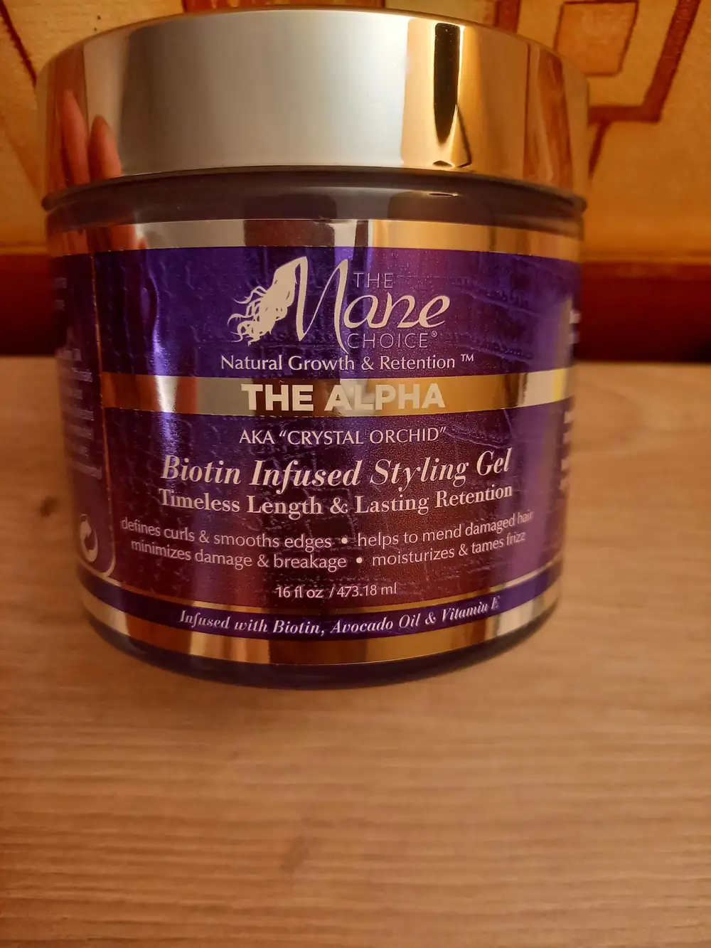 THE MANE CHOICE - The alpha - Biotin infused styling gel