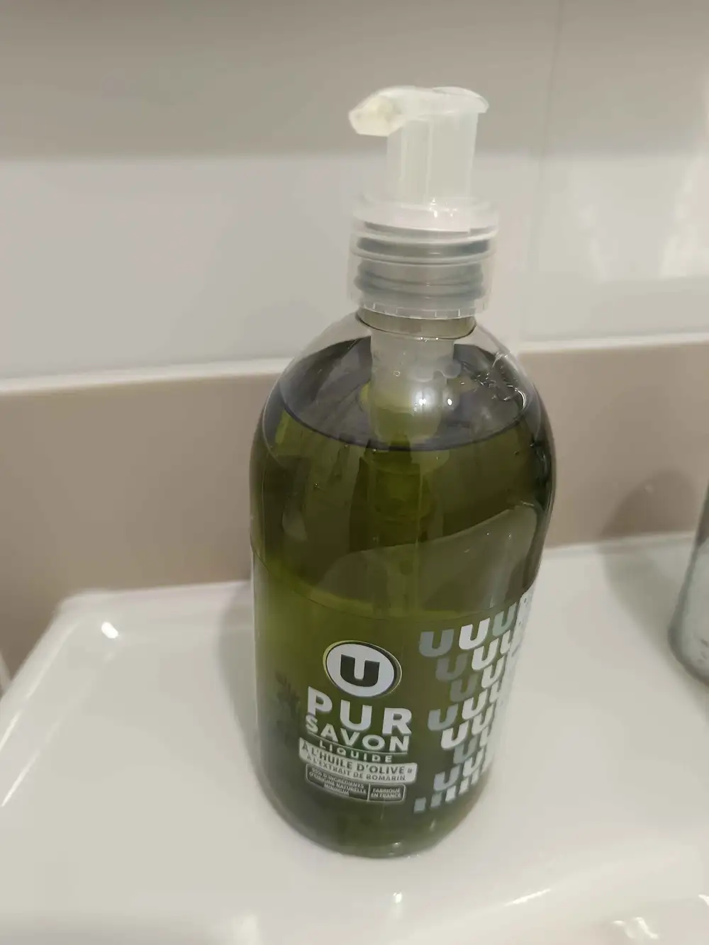 U - Pur savon liquide huile d'olive 