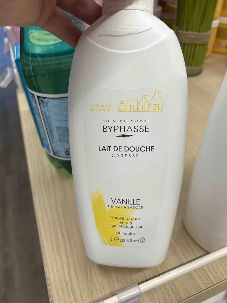 BYPHASSE - Lait de douche vanille de madagascar