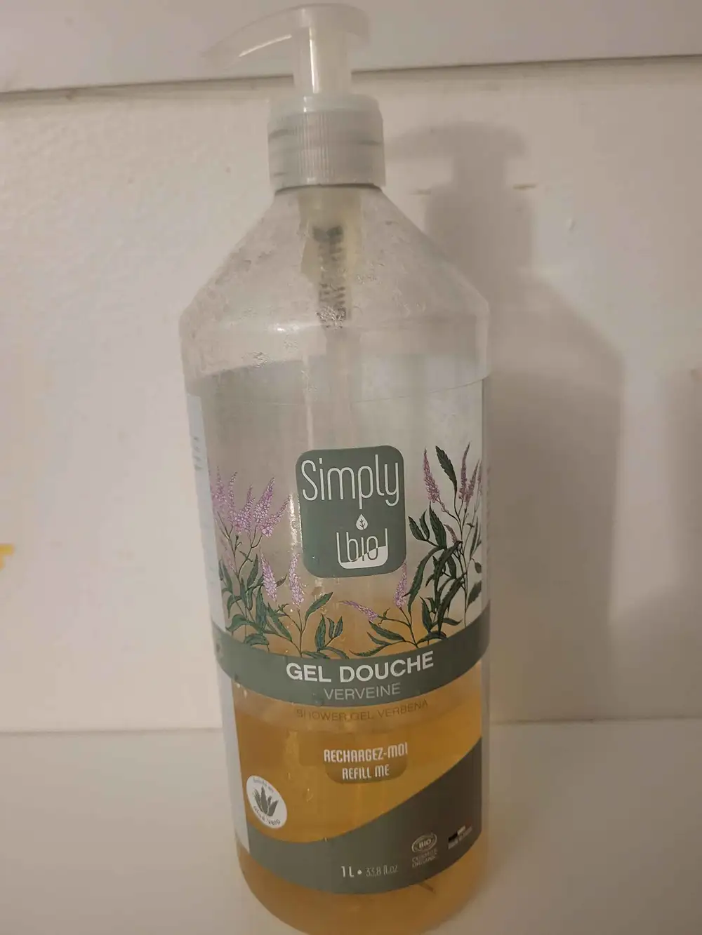 SIMPLY BIO - Gel douche verveine