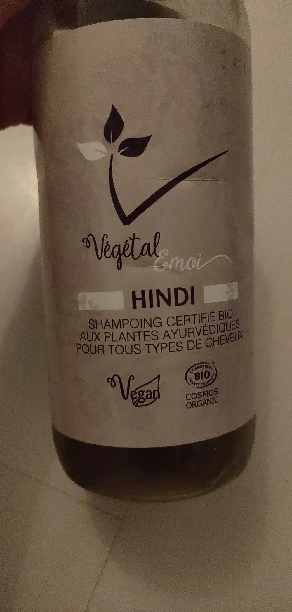 VÉGÉTAL'EMOI - Hindi - Shampooing certifié bio