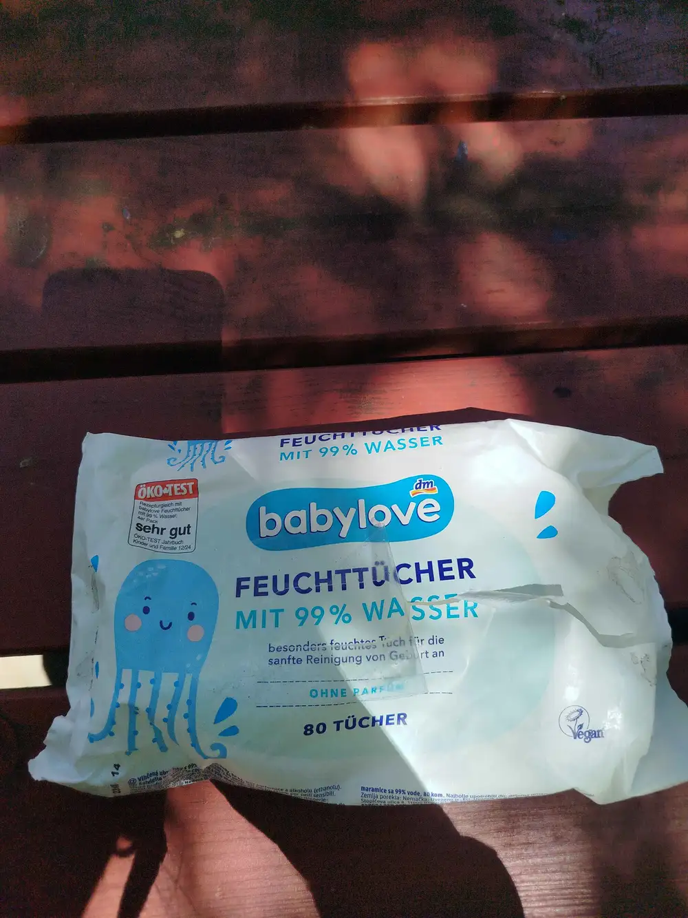 BABYLOVE - Feuchttucher mit 99% wasser