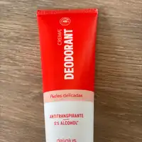 DELIPLUS - Creme deodorant antitranspirante 