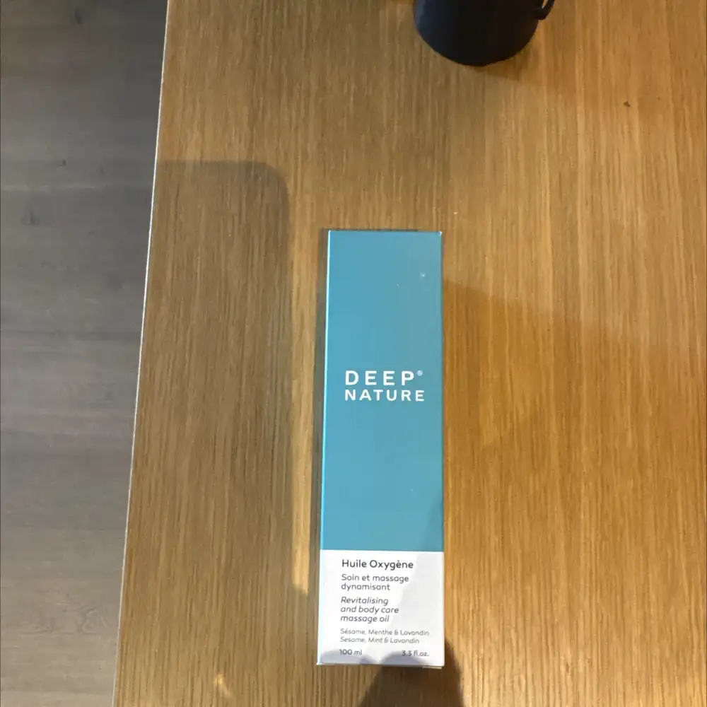 DEEP NATURE - Huile oxygène soin et massage dynamisant
