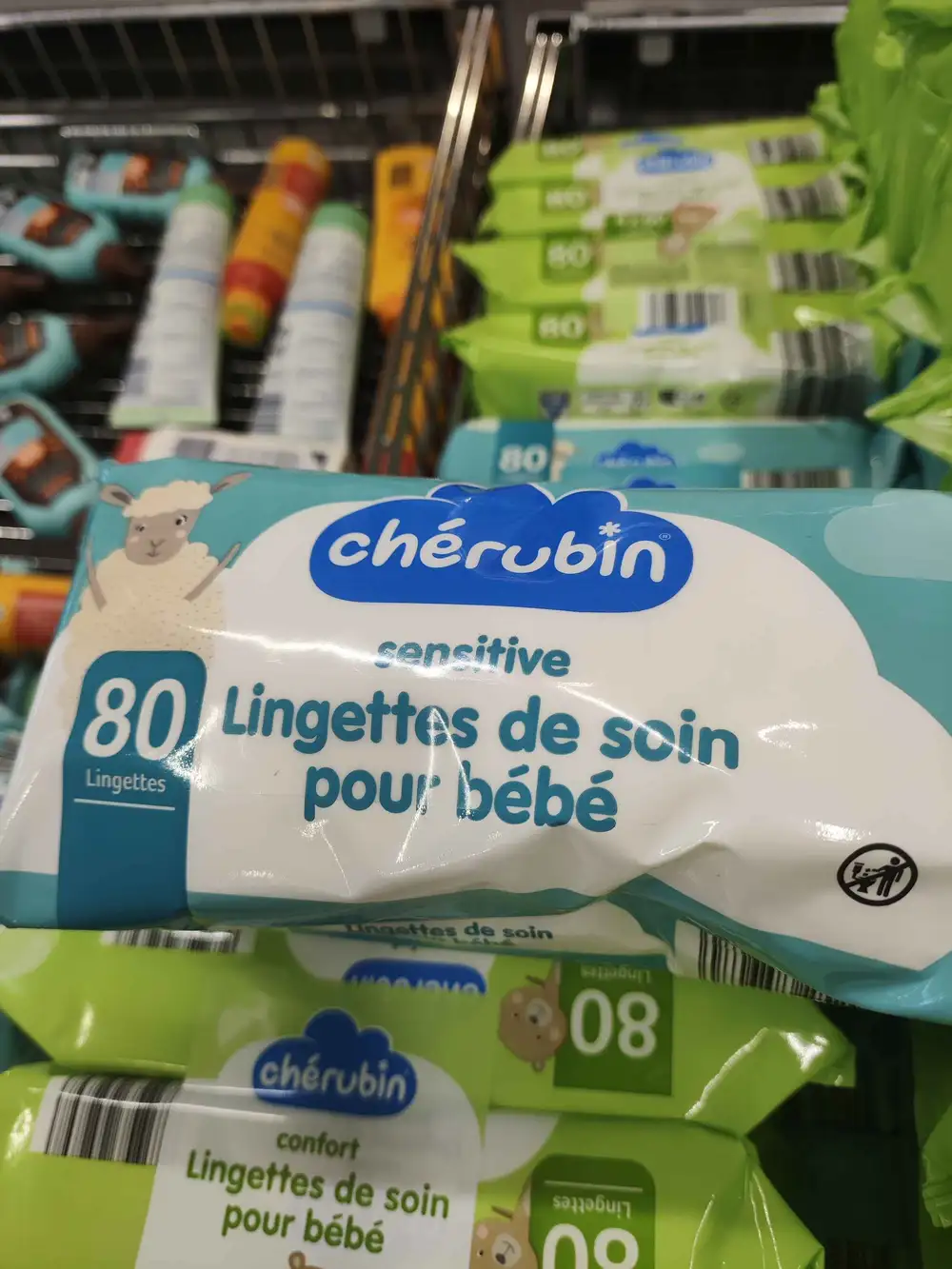 CHÉRUBIN - Lingette de soin bébé 