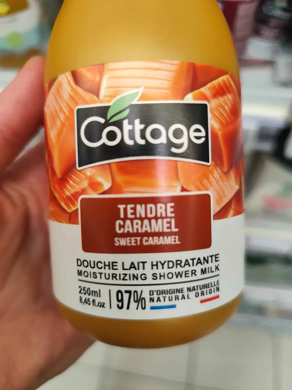 COTTAGE - Tendre caramel - Douche lait hydratante