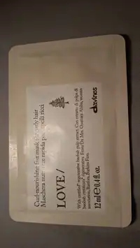 DAVINES - Love - Curl-nourishing fast mask for curly hair