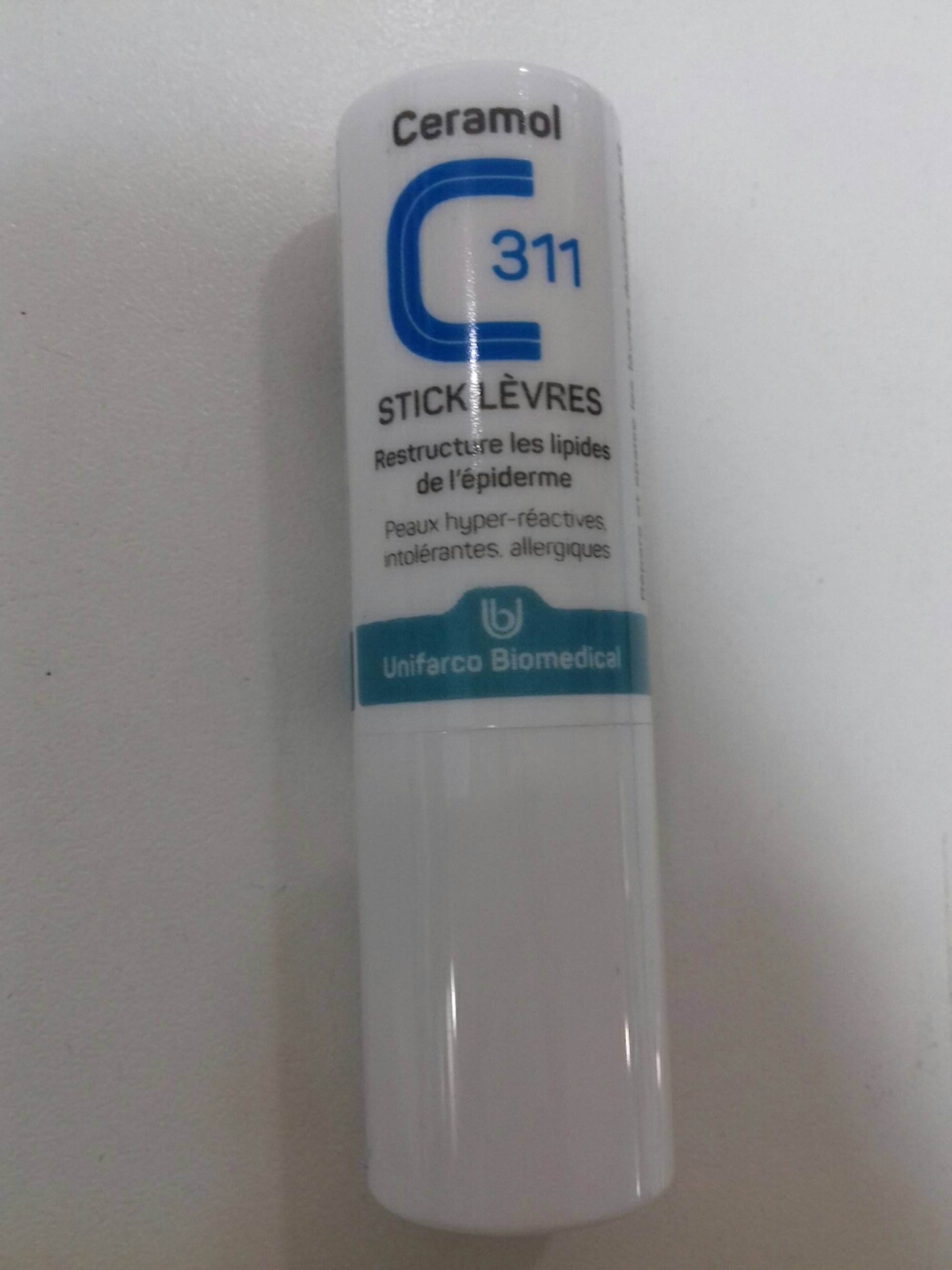 CERAMOL - C 311 stick lèvres - Restructure les lipides de lépiderme