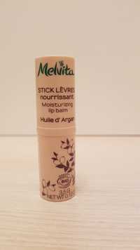 MELVITA - Huile d'argan - Stick lèvres nourrissant