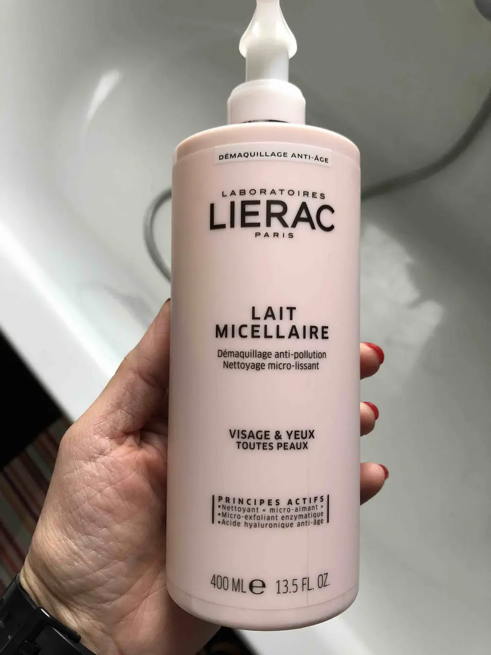 LIÉRAC - Lait micellaire visage et yeux