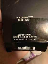 MAC - Mineralize - Poudre de finition naturelle