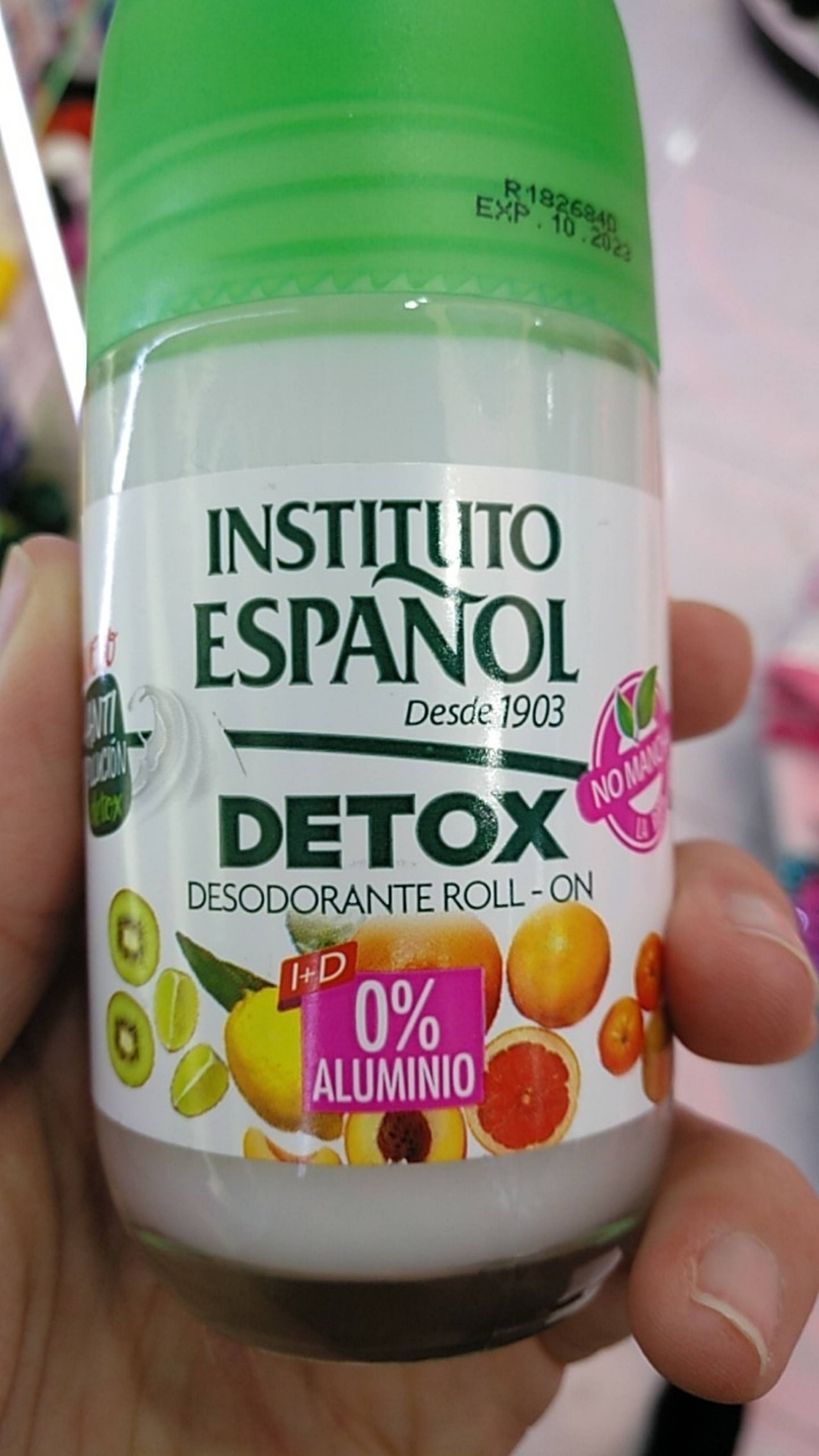INSTITUTO ESPANOL - Detox - Desodorante roll-on