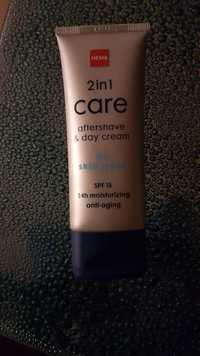 HEMA - 2 in 1 Care - Aftershave & day cream SPF 15