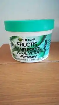 GARNIER - Fructis hair food aloe vera hidratante - Mascarilla intensiva 3 en 1