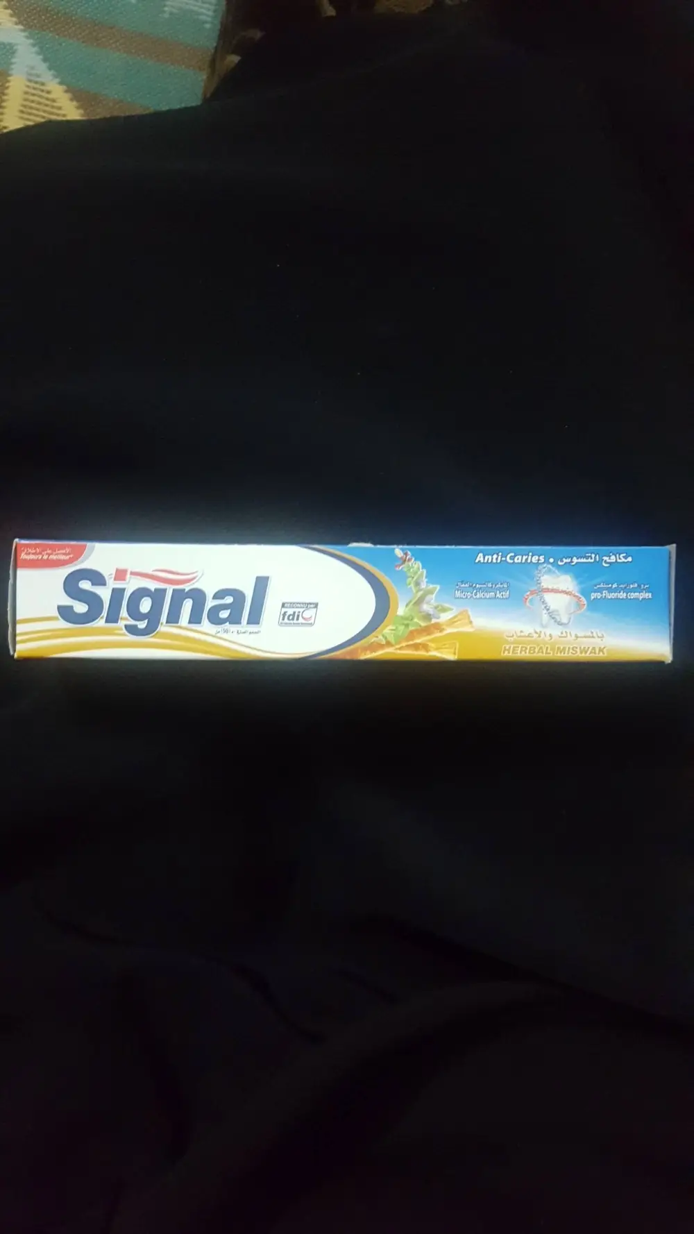 SIGNAL - Anti caries - Dentifrice herbal miswak