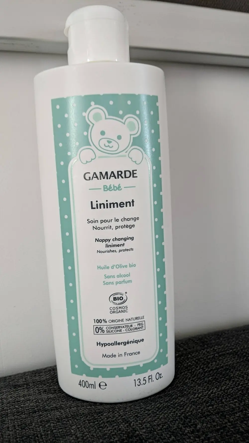 GAMARDE - Bébé liniment - Soin pour le change