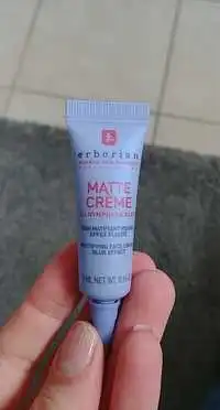 ERBORIAN - Matte crème au nymphaea alba - Soin matifiant visage