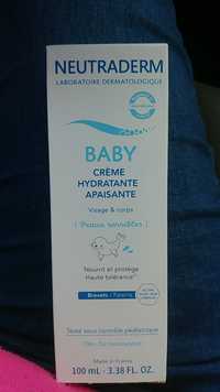 NEUTRADERM - Baby - Crème hydratante apaisante